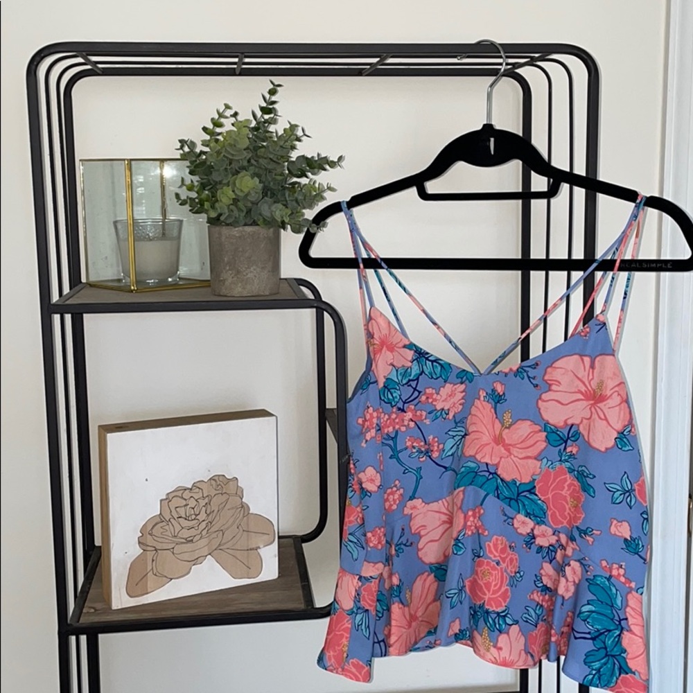 Floral Highline tank top